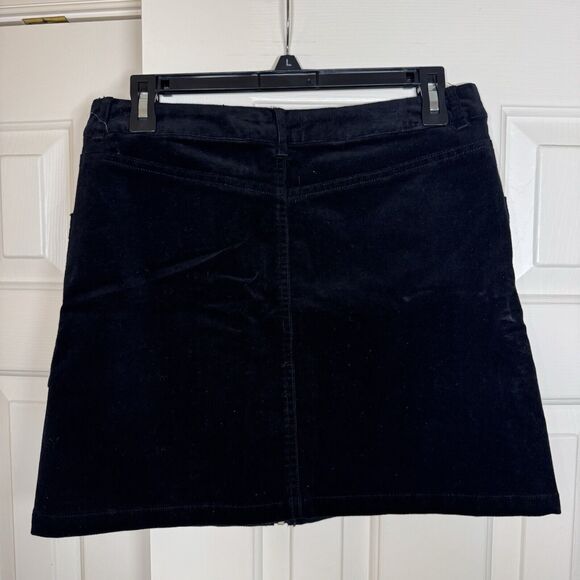 1.State Women's Black Short Full Zip Pencil 2 Pocket Skirt Size 8 NEW WITH TAGS - Picture 4 of 6
